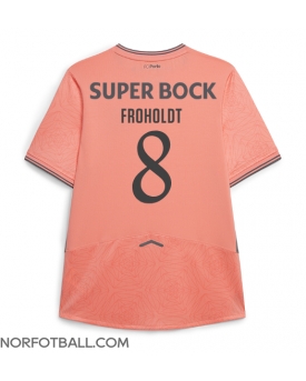 Billige Fotballdrakt Porto Victor Froholdt #8 Replika Bortedrakt 2025-26 Kortermet